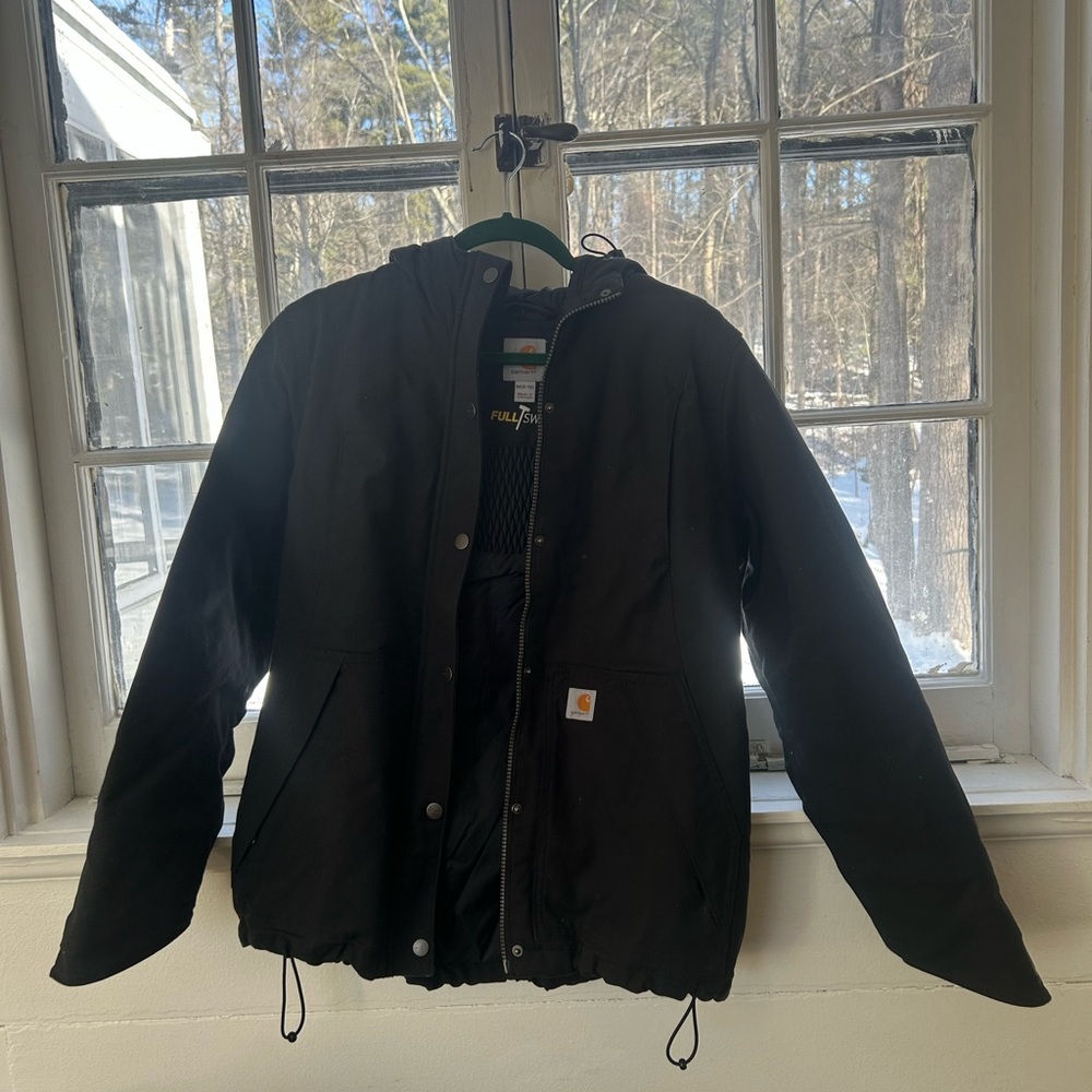 Carhartt Black Hooded Jacket